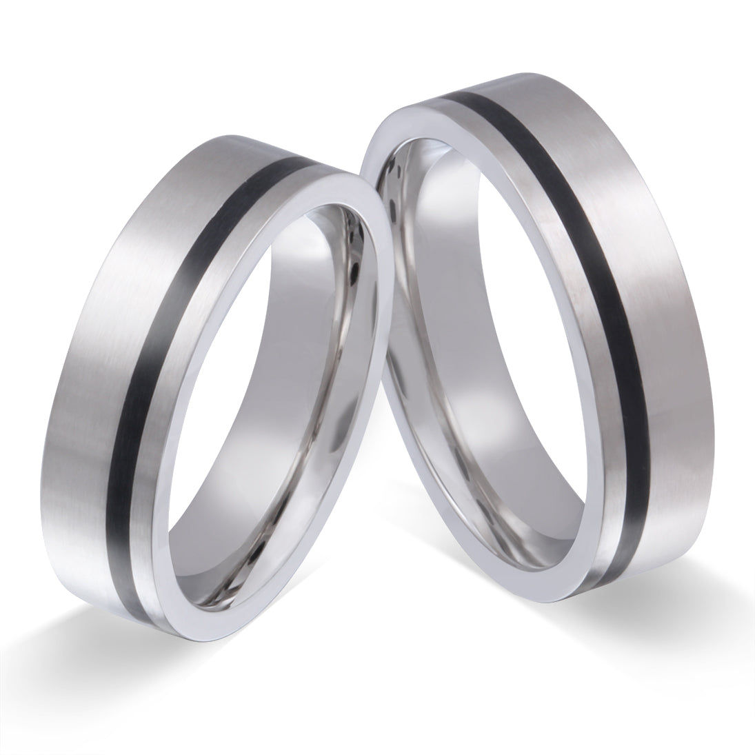Feliz Partnerring-Set mit Handschriftgravur