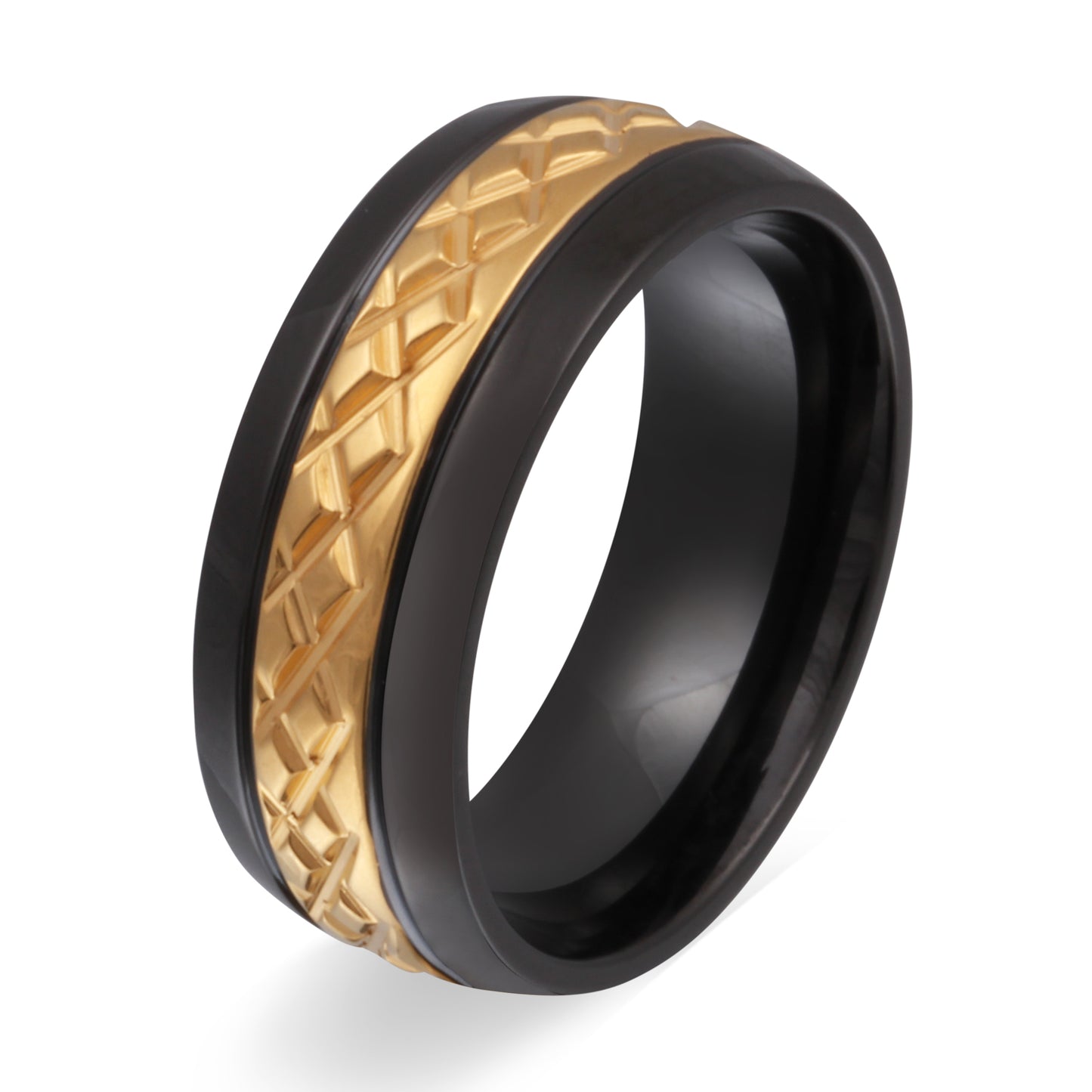 Dynhin Ring mit Lasergravur