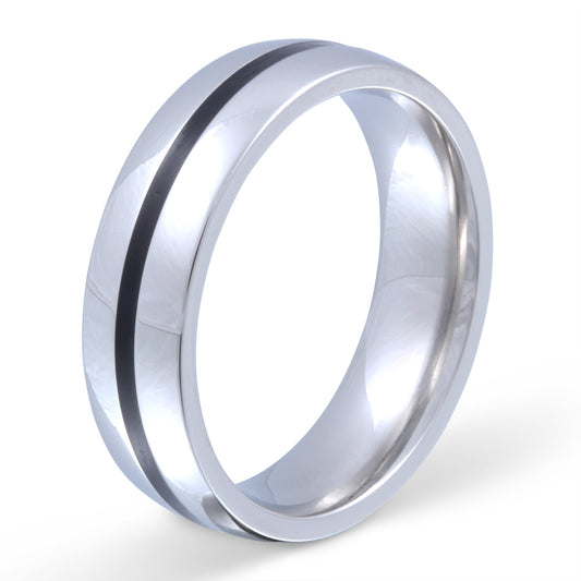 Skyline Ring mit Handschriftgravur