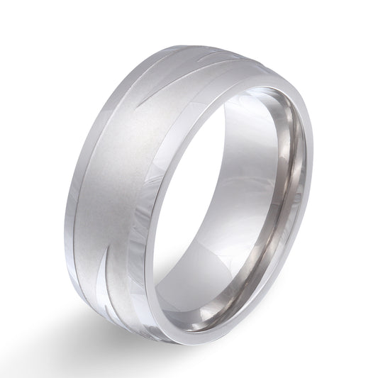 Nandala Ring mit Lasergravur