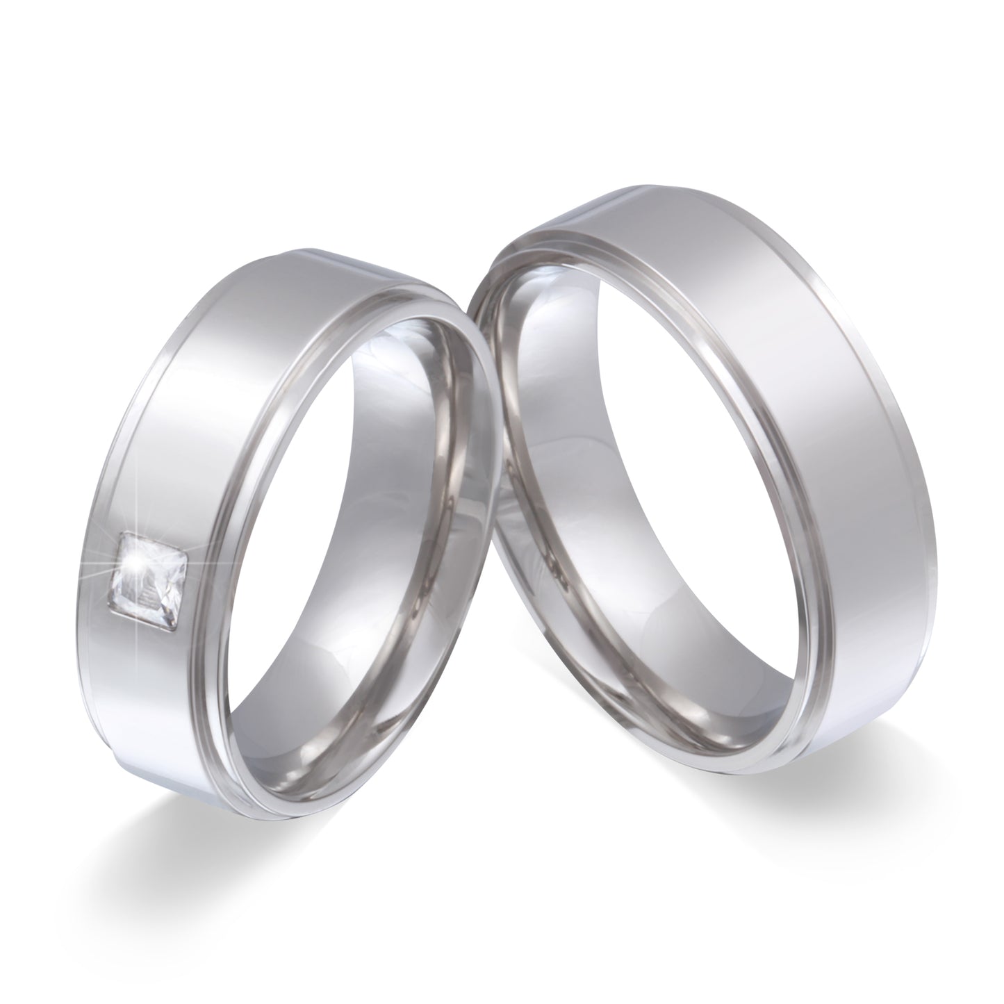 Zeronie Partnerring-Set mit Handschriftgravur
