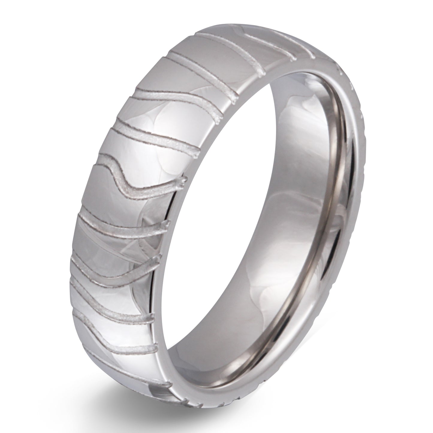 Leticia Ring mit Lasergravur