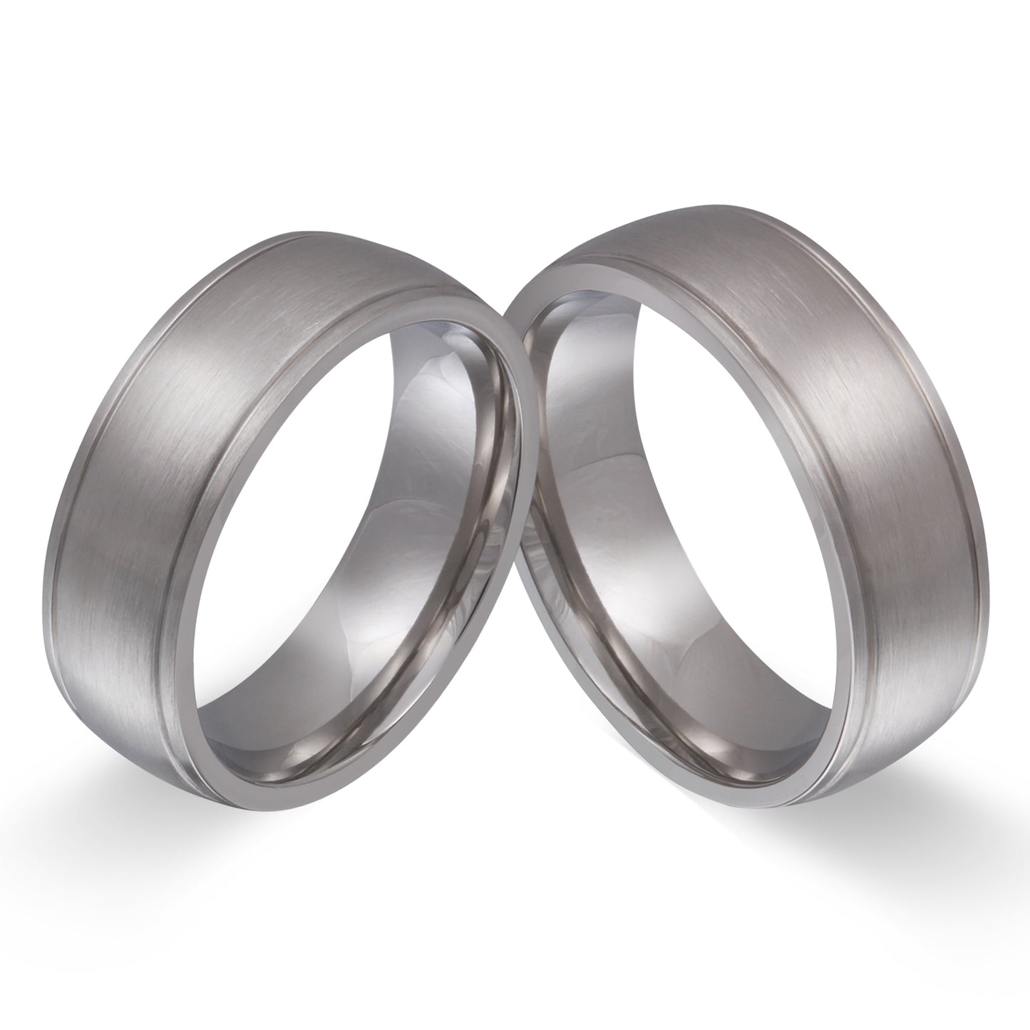 Letka Partnerring-Set mit Lasergravur