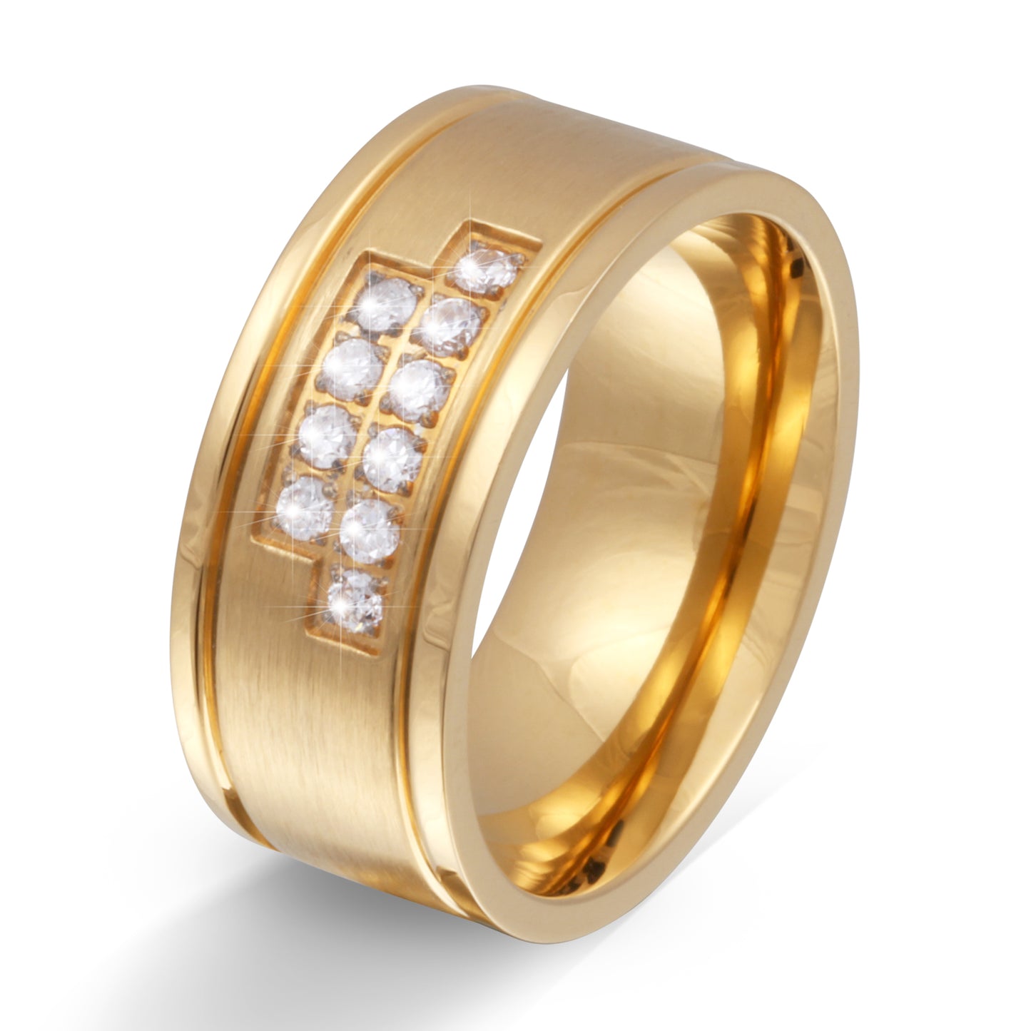 Goltena Ring mit Lasergravur