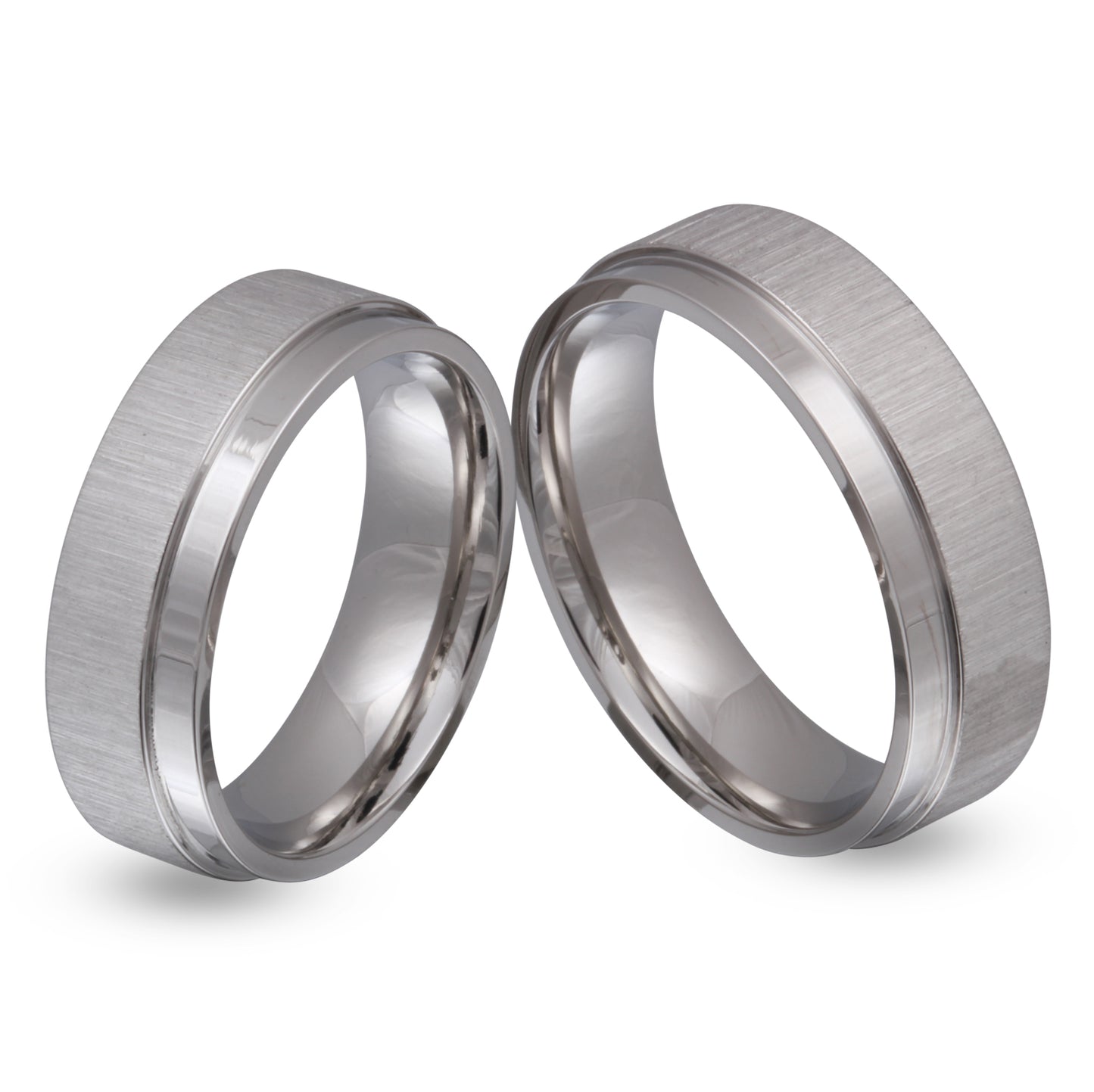 Espacia Partnerring-Set mit Lasergravur