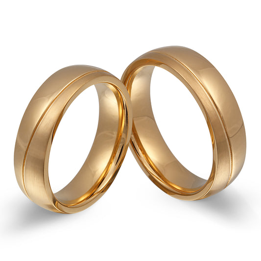 Donula Partnerring-Set mit Lasergravur