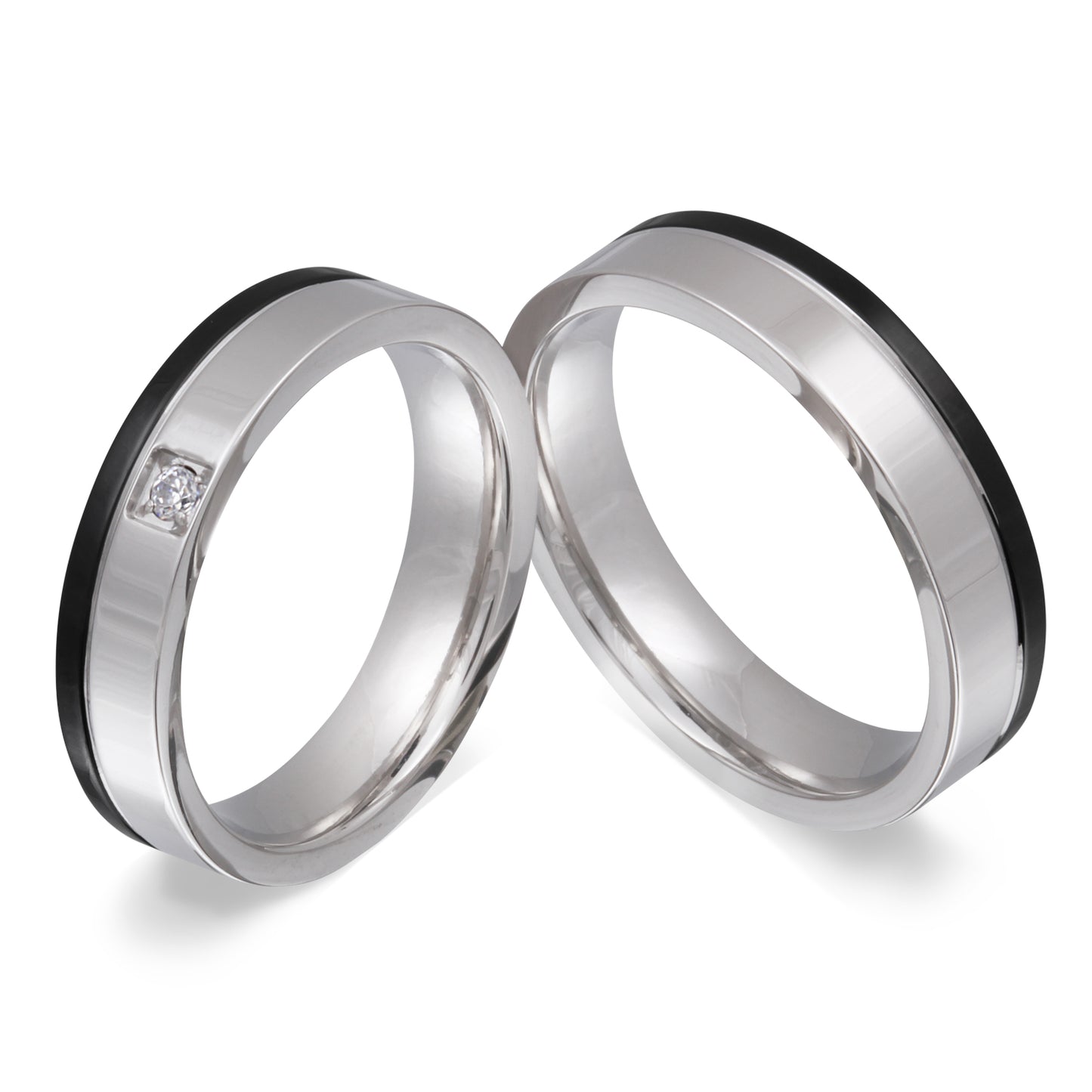 Neptun Partnerring-Set mit Handschriftgravur
