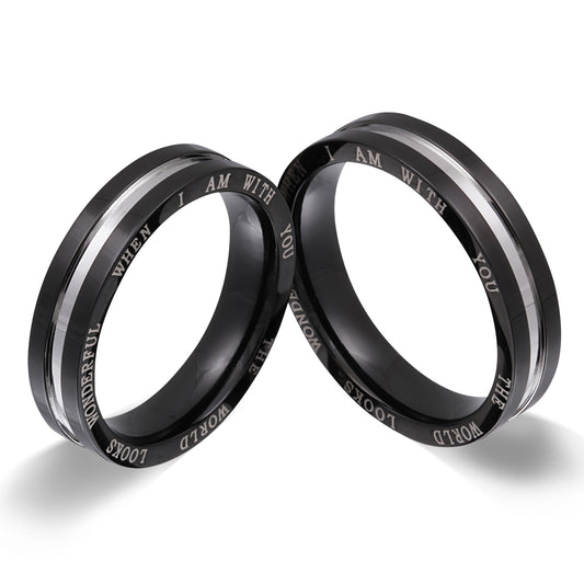 Harmony Partnerring-Set mit Lasergravur