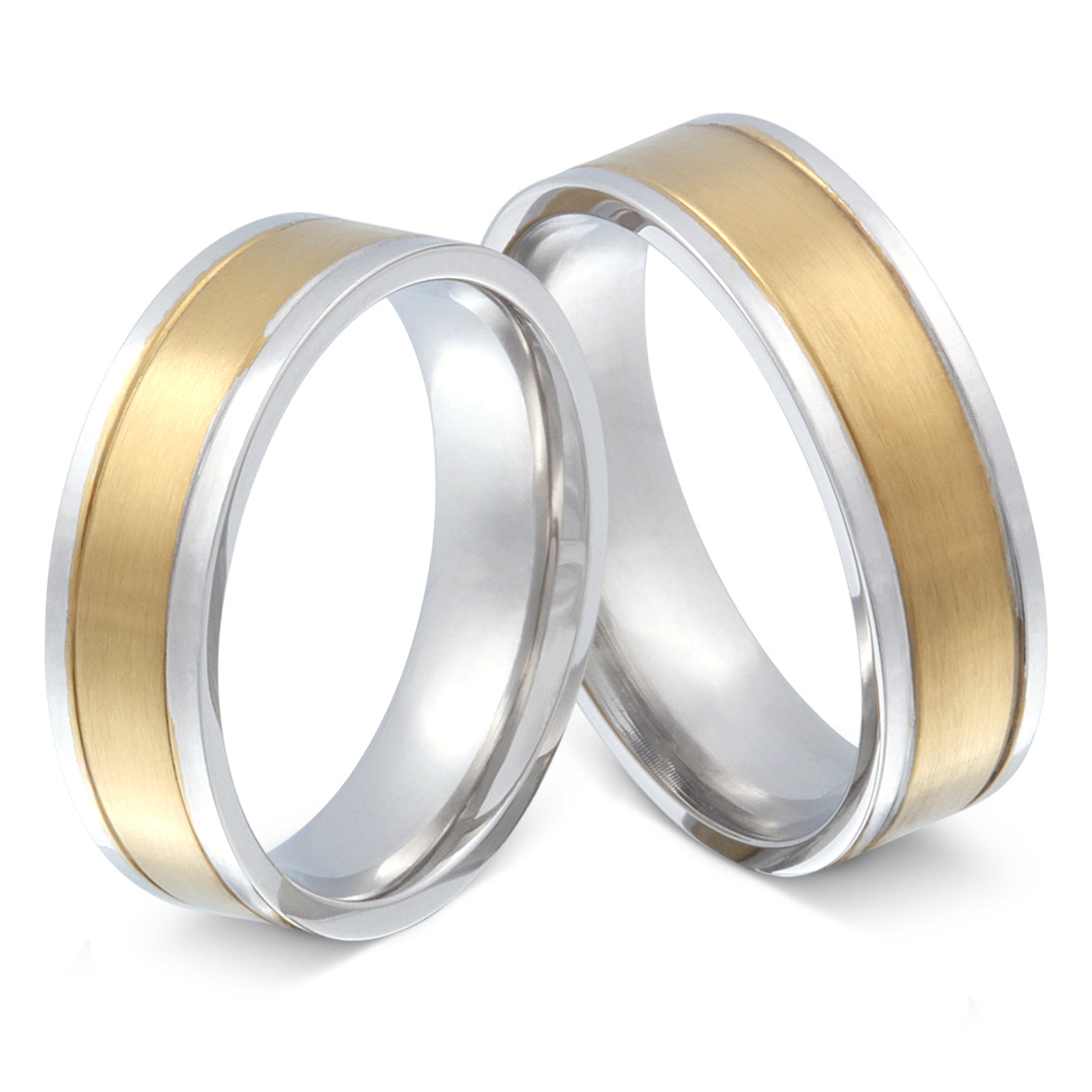 Lucy Partnerring-Set mit Handschriftgravur
