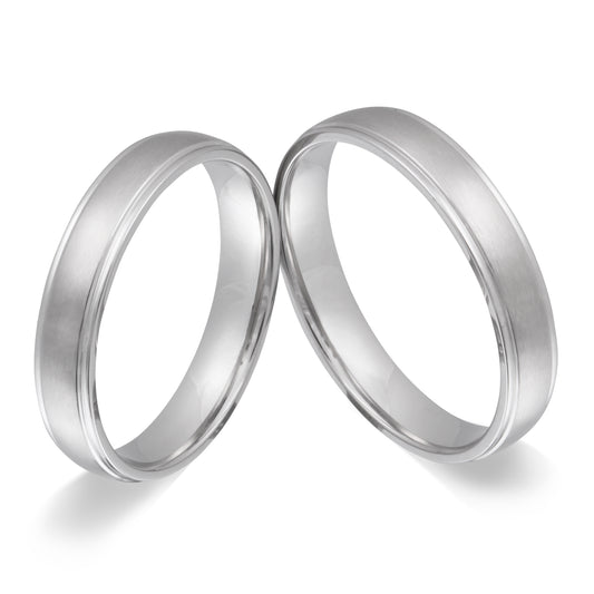 Narrow Partnerring-Set mit Handschriftgravur