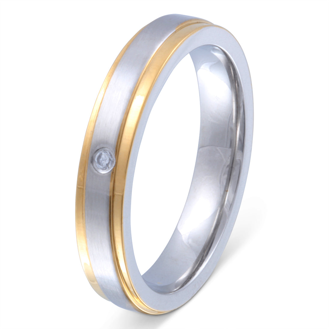 Trenzado Ring mit Lasergravur