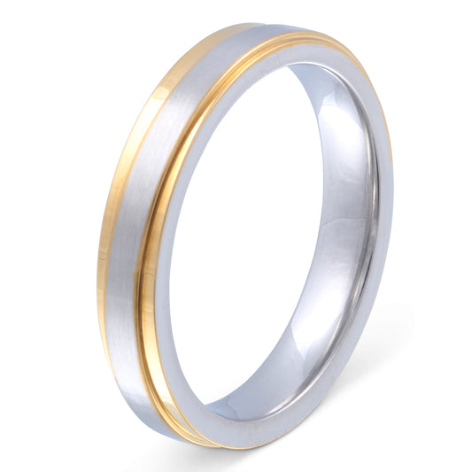 Trenzado Ring mit Lasergravur