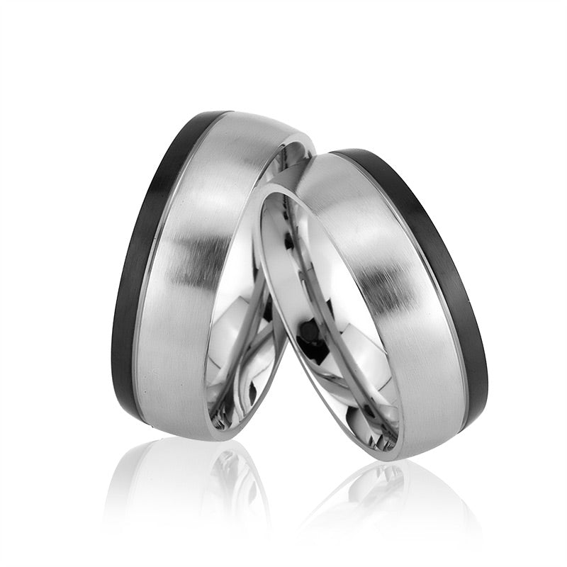 Hamal Partnerring-Set mit Handschriftgravur