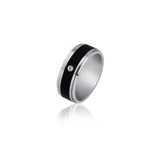 273D Ring mit Lasergravur