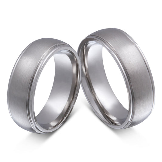 Lona Partnerring-Set mit Lasergravur