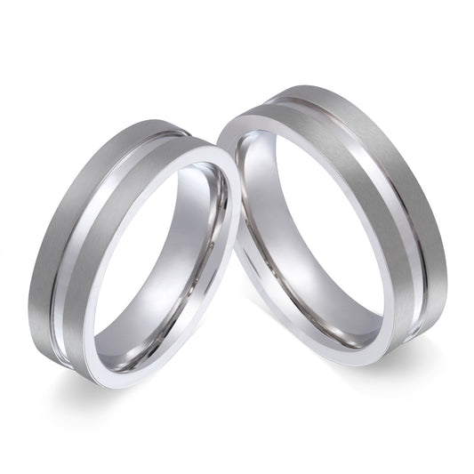 Josephine Partnerring-Set mit Lasergravur