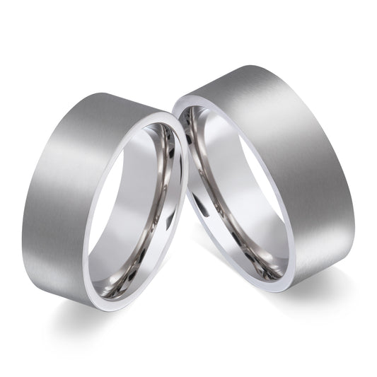 Devon Partnerring-Set mit Lasergravur