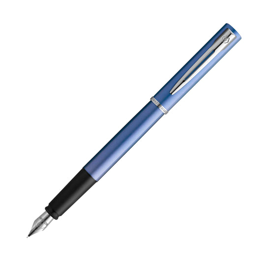 Waterman Allure Füller Blue | Edelstahl | Füllfederhalter mit Wunschgravur