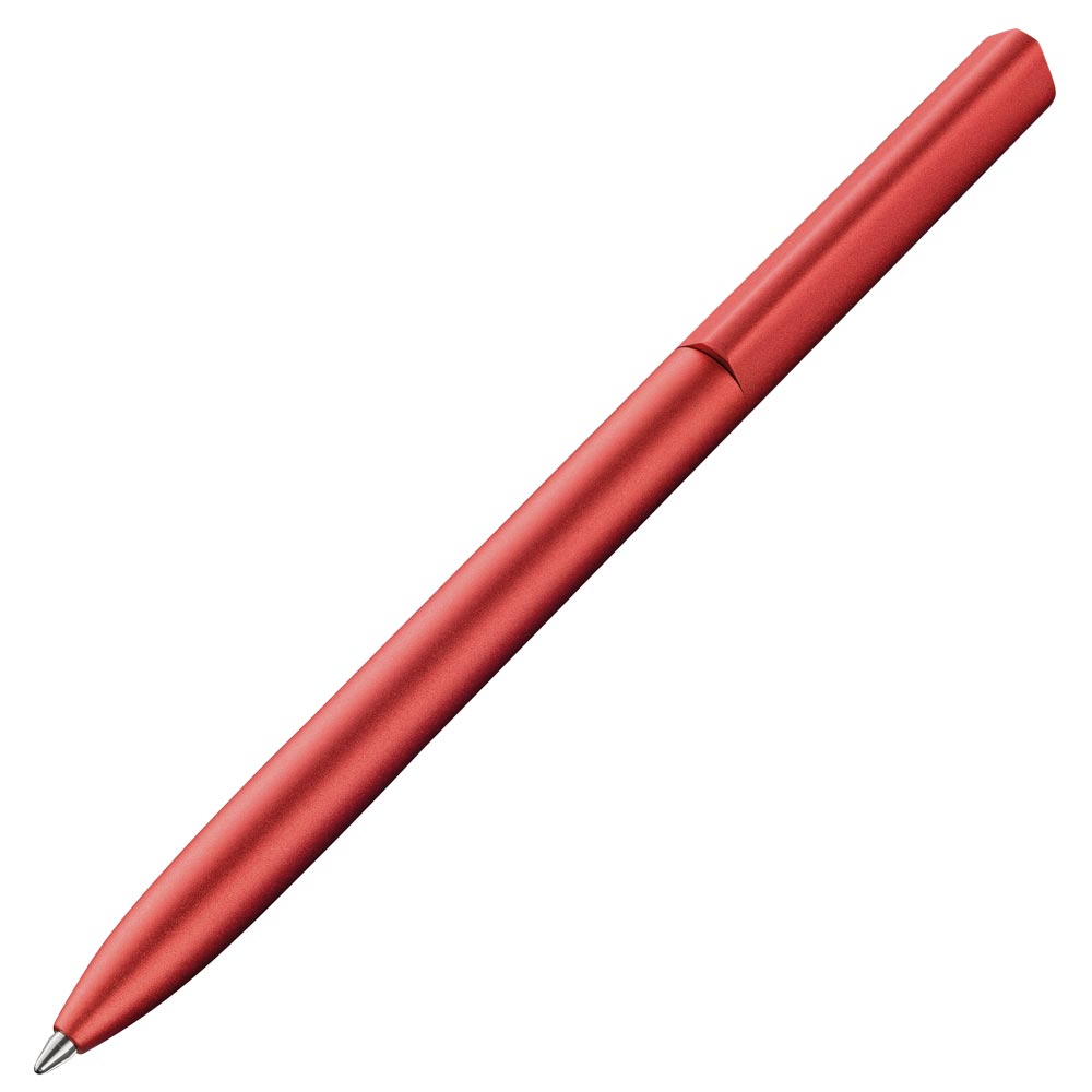 Pelikan Kugelschreiber Ineo® Feuer- Rot mit Gravur | inkl. Etui mit Wunschgravur (Platz für 10 Stifte) |