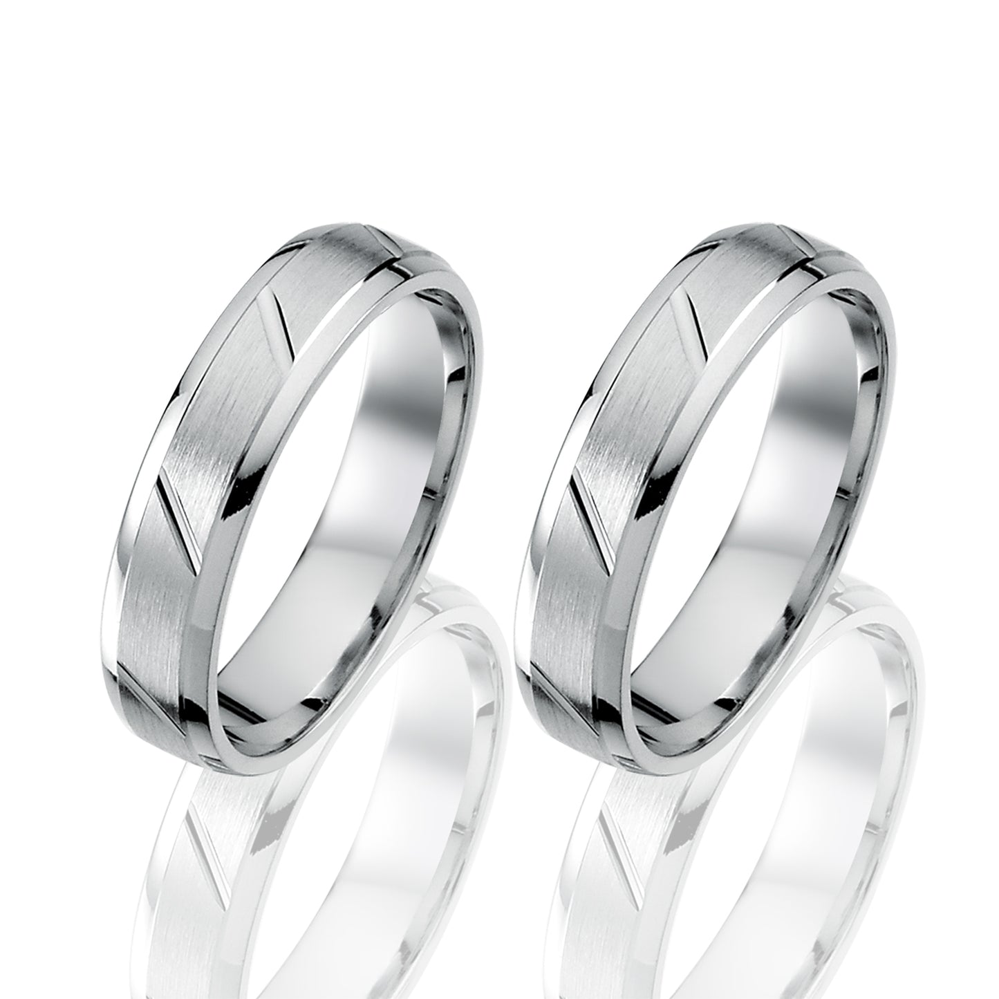 Mira Partnerring-Set mit Lasergravur