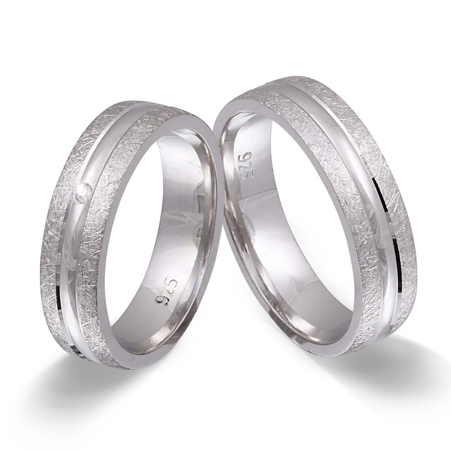 Venda Partnerring-Set mit Handschriftgravur