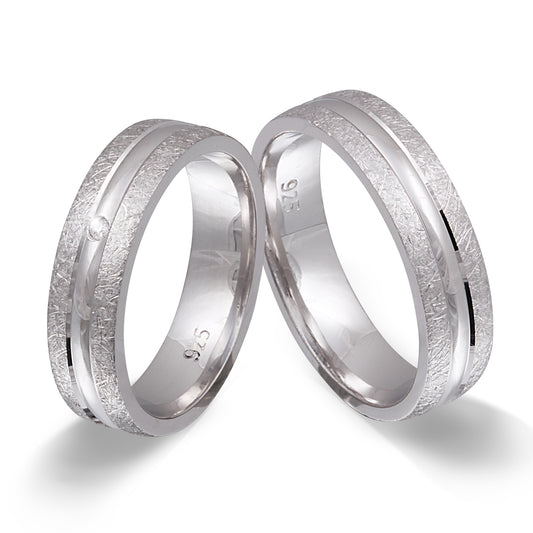 Venda Partnerring-Set mit Handschriftgravur