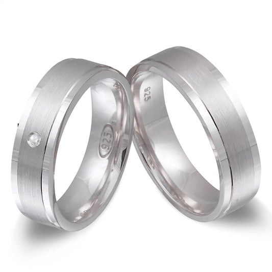Gracia Partnerring-Set mit Handschriftgravur