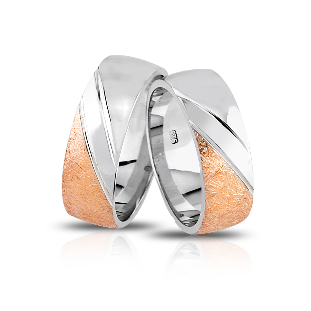 Dodake Partnerring-Set mit Lasergravur