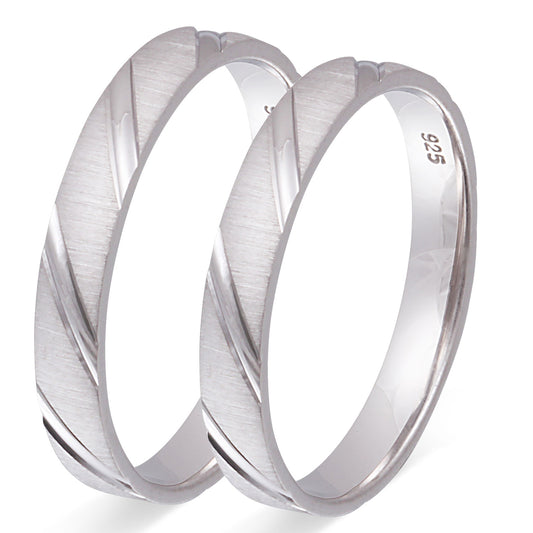Achilles Partnerring-Set mit Lasergravur