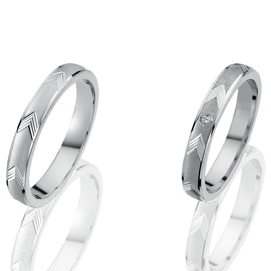 Zitus Partnerring-Set mit Handschriftgravur