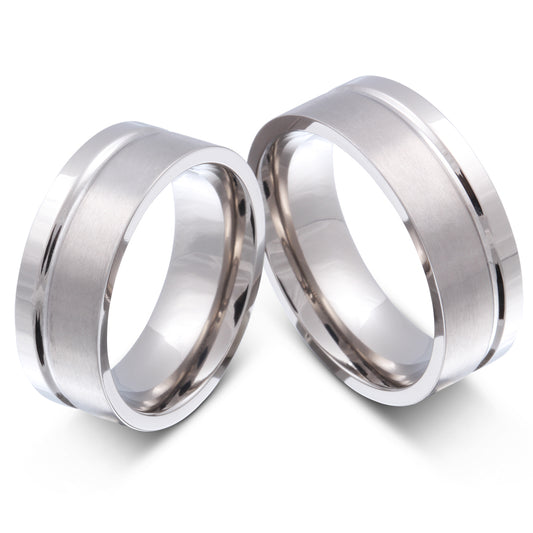 Roja Partnerring-Set mit Handschriftgravur
