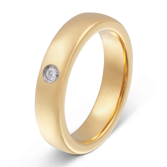 Loyalty Ring Zirkonia mit Lasergravur