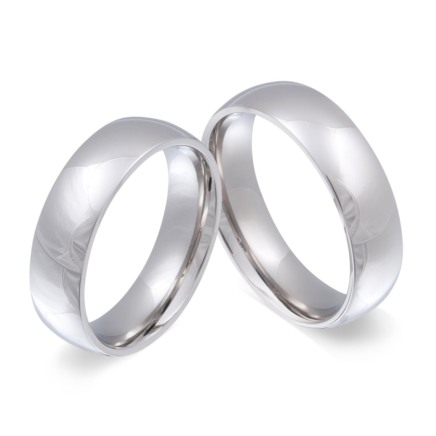 Brilliant Partnerring-Set mit Handschriftgravur