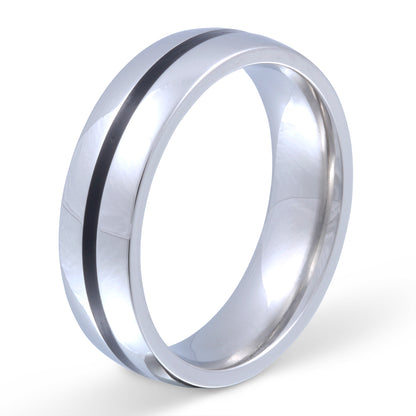 Skyline Ring mit Handschriftgravur