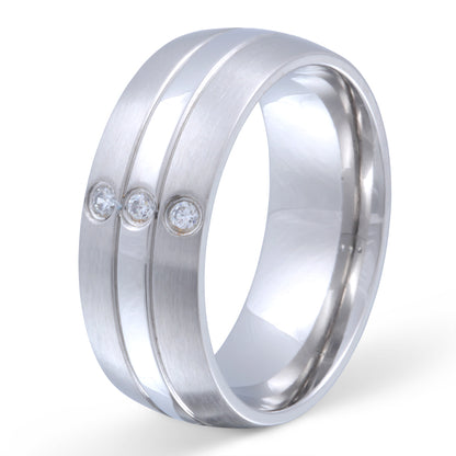 ThreeLane Ring mit Handschriftgravur