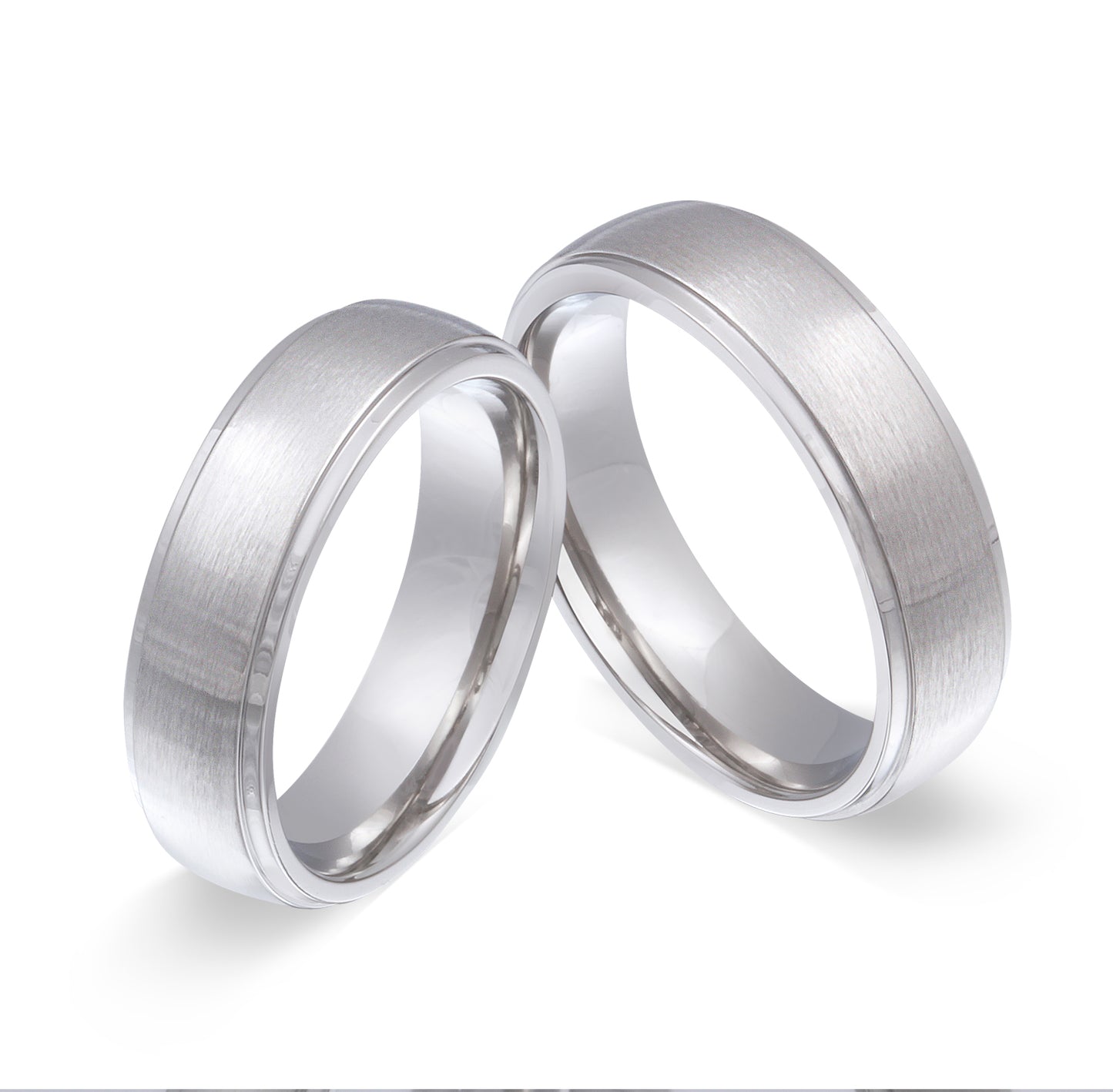 Chiara Partnerring-Set mit Lasergravur