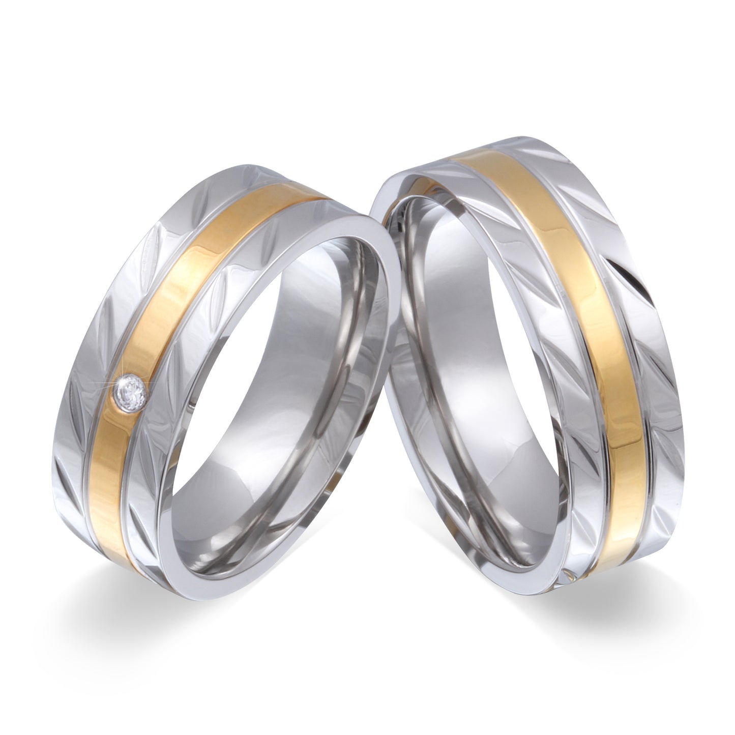 Monar Partnerring-Set mit Lasergravur