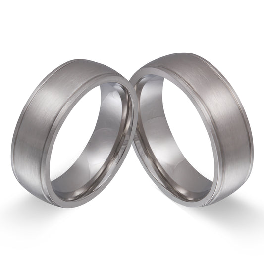 Letka Partnerring-Set mit Lasergravur