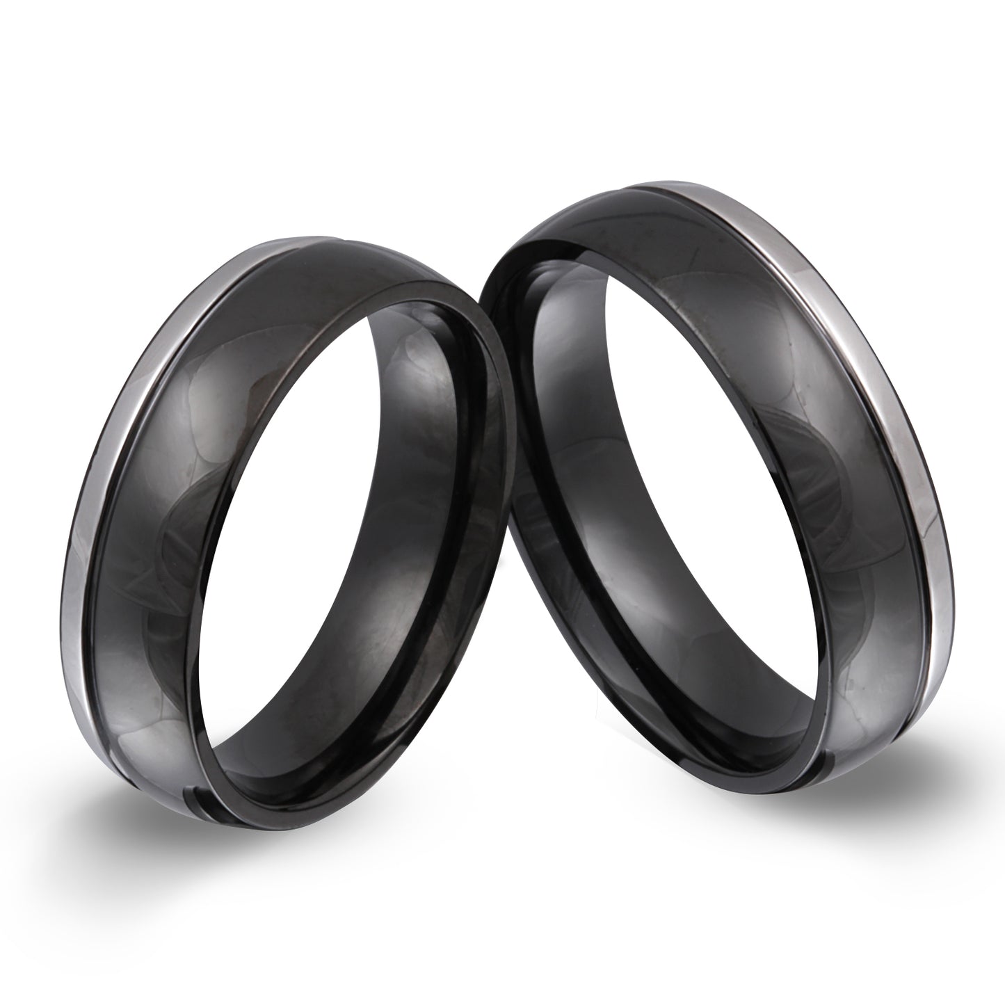 Mila Partnerring-Set mit Lasergravur
