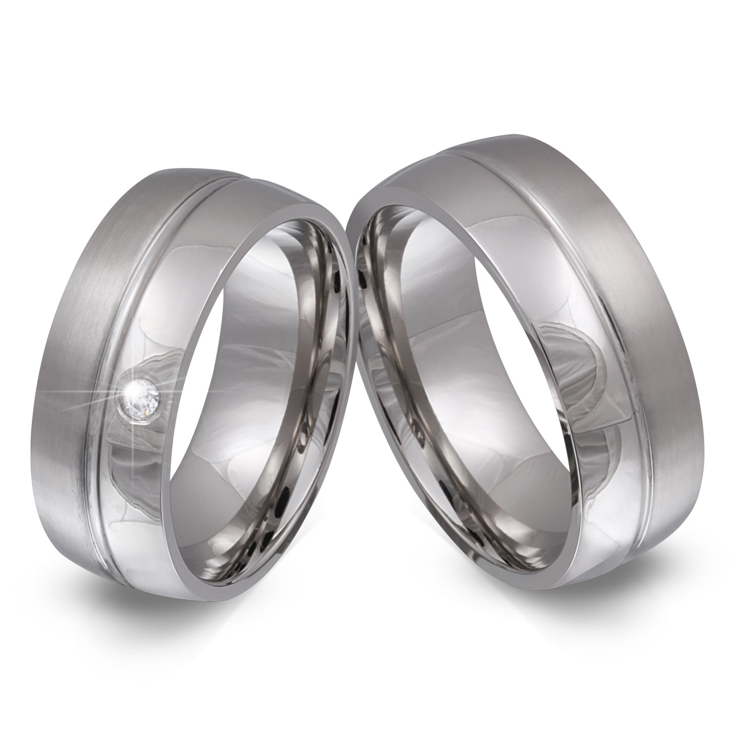 Ruvim Partnerring-Set mit Handschriftgravur
