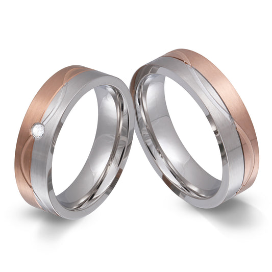 Brenila Partnerring-Set mit Lasergravur