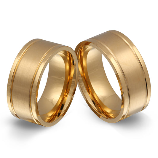 Goltena Partnerring-Set mit Handschriftgravur