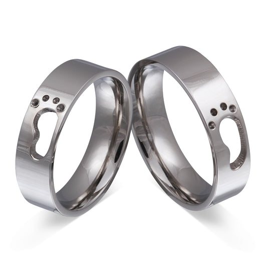SilFeet Partnerring-Set