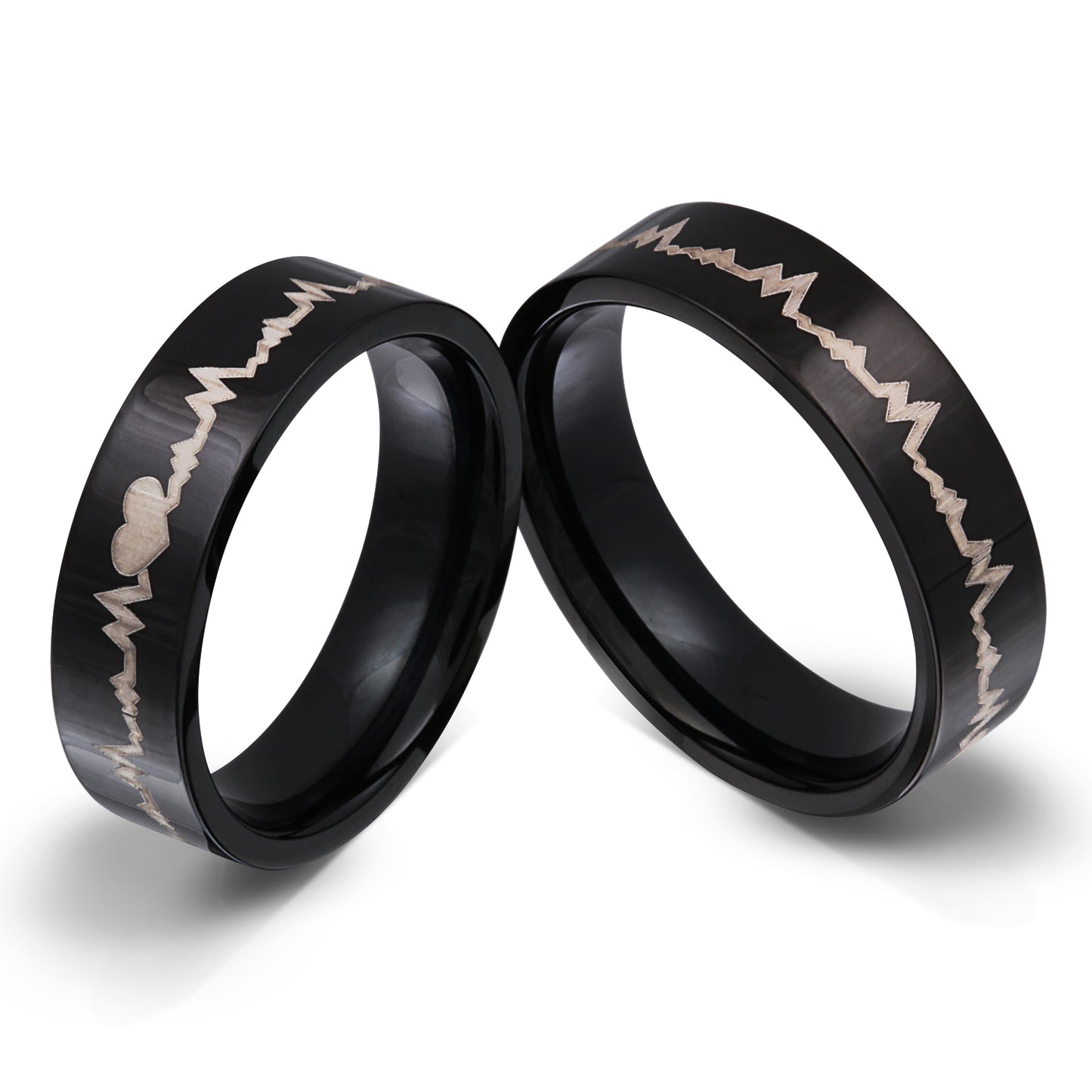 Blackpulse Partnerring-Set