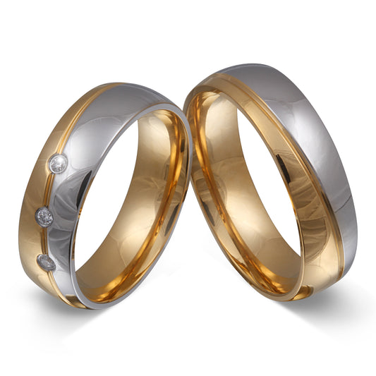 Femar Partnerring-Set mit Handschriftgravur