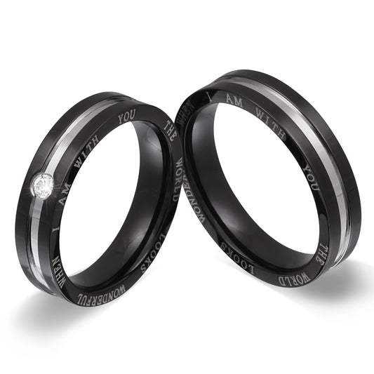 Harmony Partnerring-Set mit Handschriftgravur