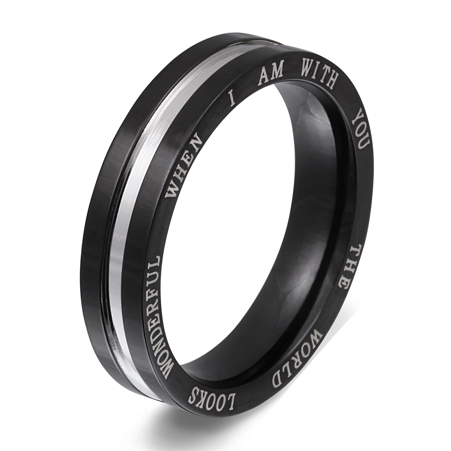 Harmony Ring mit Lasergravur