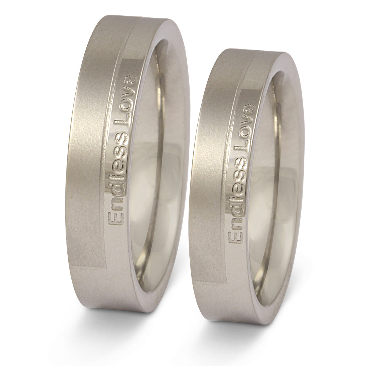 Selina Partnerring-Set mit Handschriftgravur