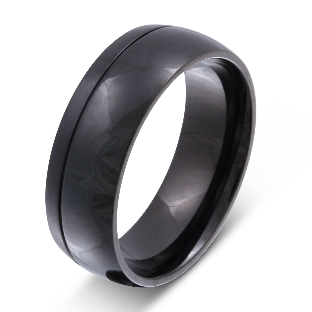 Lavanda Ring mit Lasergravur