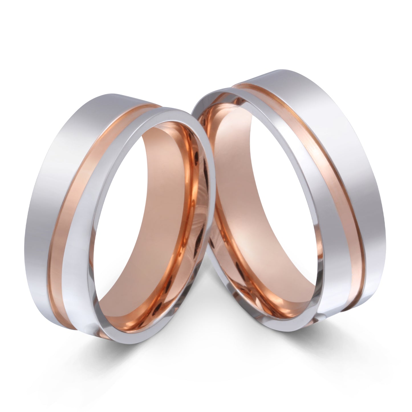 Reina Partnerring-Set mit Handschriftgravur